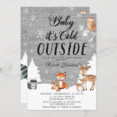 Search for winter wonderland baby shower invitations A little snowflake