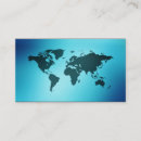 Search for old map business cards Travel