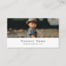 Search for nursery business cards Daycare