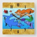 Search for work clocks Illustration