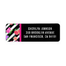 Search for neon return address labels Floral