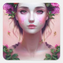 Search for ethereal stickers Beautiful woman