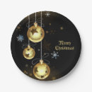 Search for black christmas plates Celebration