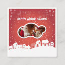 Search for happy new year business cards Red