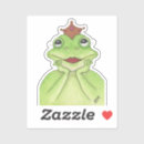 Search for frog with crown stickers Green