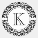 Search for black and white damask stickers Chic