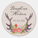 Search for floral antler stickers Flowers