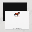 Search for equestrian note cards Western