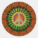Search for hippie style stickers Groovy