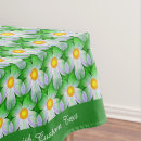 Search for white daisy tablecloths Green