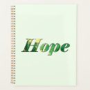 Search for hope planners Typography