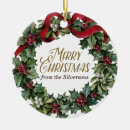 Search for mistletoe christmas tree decorations Wreath