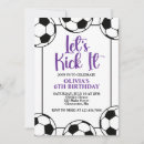 Search for purple birthday invitations Girl