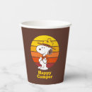 Search for snoopy paper cups Retro