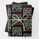 Search for sarcastic christmas wrapping paper Santa