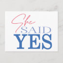 Search for she said yes save the dates Engaged