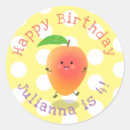 Search for mango fruit stickers Illustration