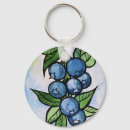 Search for blueberry key rings Watercolor