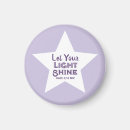 Search for shining star magnets Encouragement