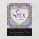Search for hippie save the dates Pink