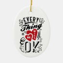 Search for emotion christmas tree decorations Typography