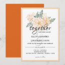 Search for dahlia wedding invitations Orange
