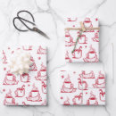 Search for christmas hot chocolate wrapping paper Modern