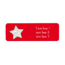 Search for christmas cookie labels Star