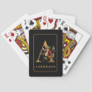 Search for last name playing cards Stylish