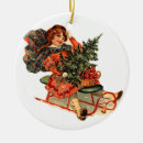 Search for sled christmas tree decorations Santa