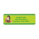 Search for mushroom return address labels Hedgehog