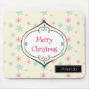 Search for merry christmas mouse mats Snowflakes