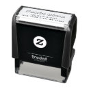 Search for elegant return address rubber stamps Housewarming