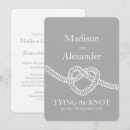 Search for tie the knot wedding invitations Nautical