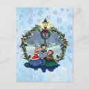 Search for caroling postcards Snow