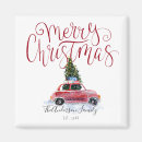 Search for christmas car magnets Vintage