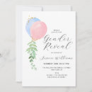 Search for baloons invitations Watercolor