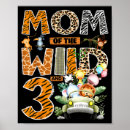 Search for safari birthday posters Three