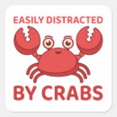 Search for funny crab stickers Animal