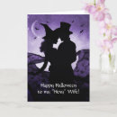 Search for romantic halloween cards Witch