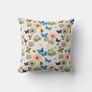 Search for spring flower cushions Butterfly
