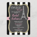 Search for paris baby girl shower invitations French