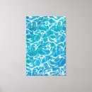 Search for blue glitter canvas prints Sea