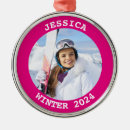 Search for hot pink christmas tree decorations Keepsake