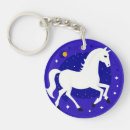 Search for white horse key rings Illustration