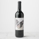 Search for french bulldog wine labels Frenchie