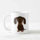 Search for funny sausage mugs Wiener dog