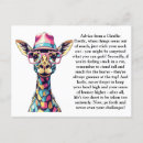 Search for funny giraffes postcards Animal