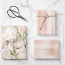 Search for peach flowers wrapping paper Pretty
