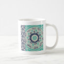 Search for design motif mugs Turquoise